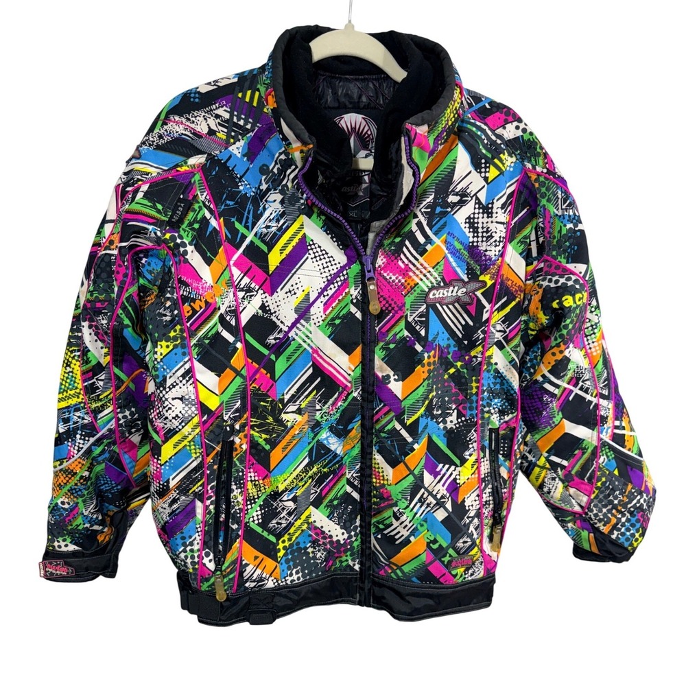 Castle X Racewear Double Jacket Twist Special Edition XL Multicolor Snowmobile